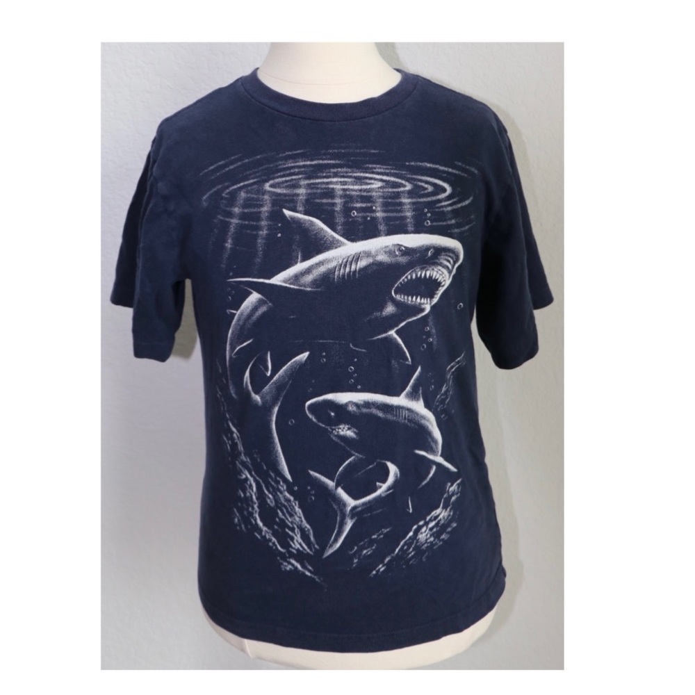 Boys Shark Tshirt